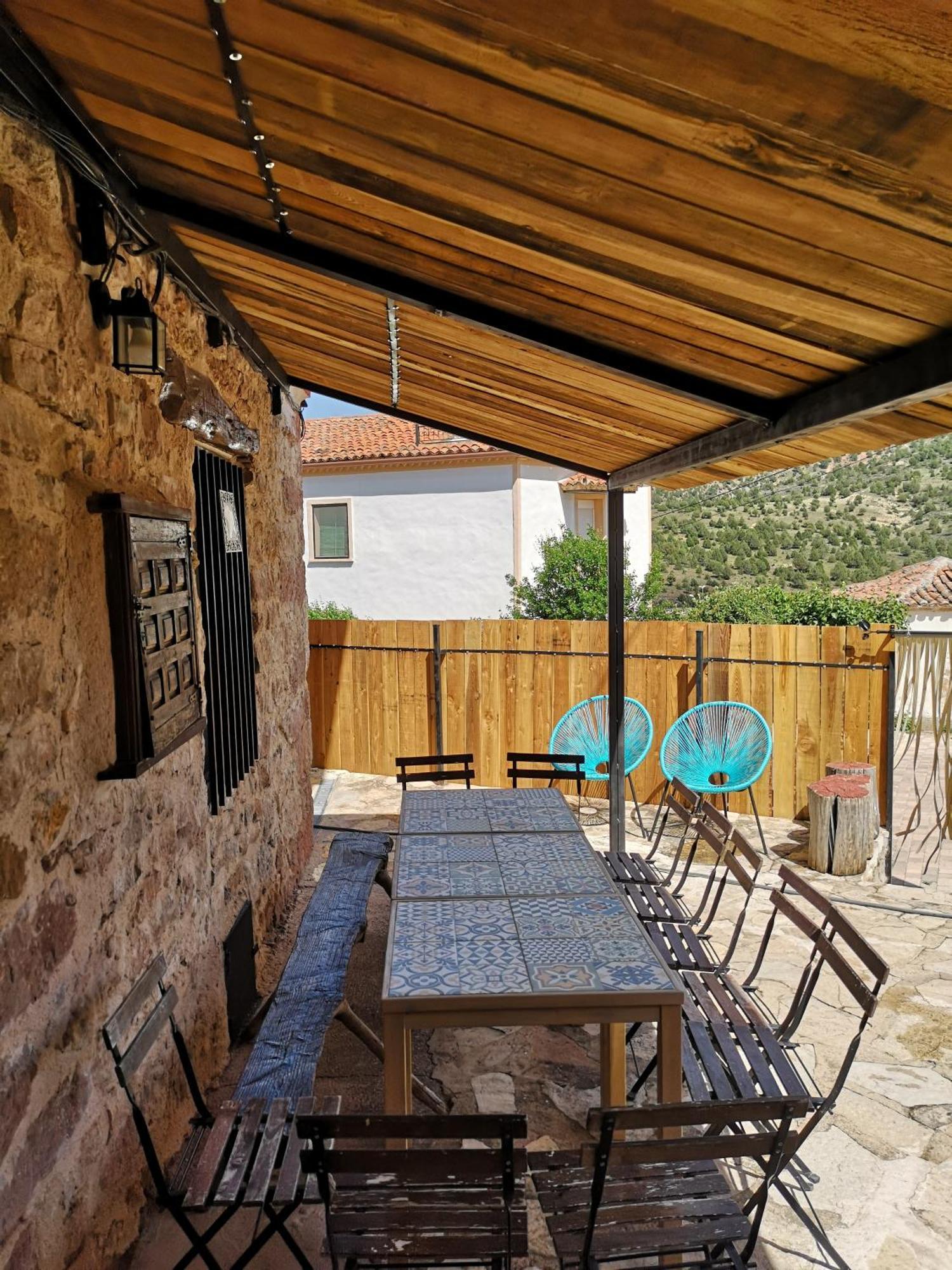 דירות Ablanque La Casa Roja Del Alto Tajo מראה חיצוני תמונה